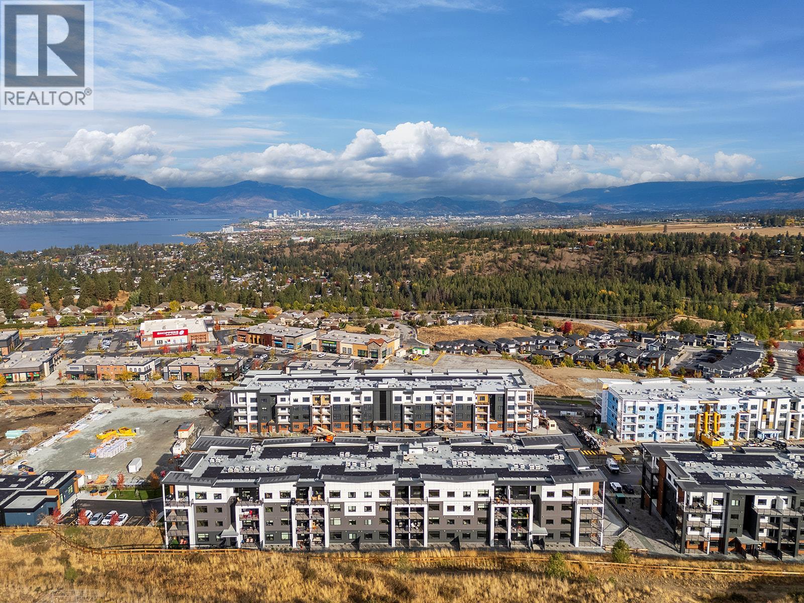 Aerial View - 1111 Frost Road Unit# 310, Kelowna, BC - Outdoor With View