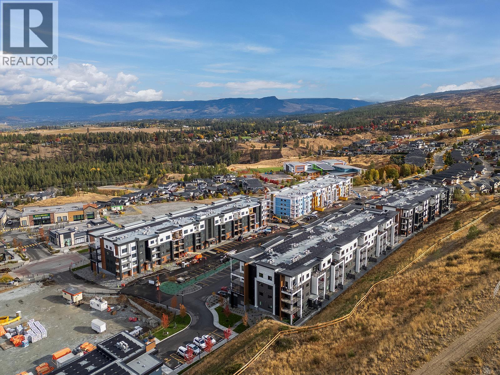 Aerial View - 1111 Frost Road Unit# 310, Kelowna, BC - Outdoor With View