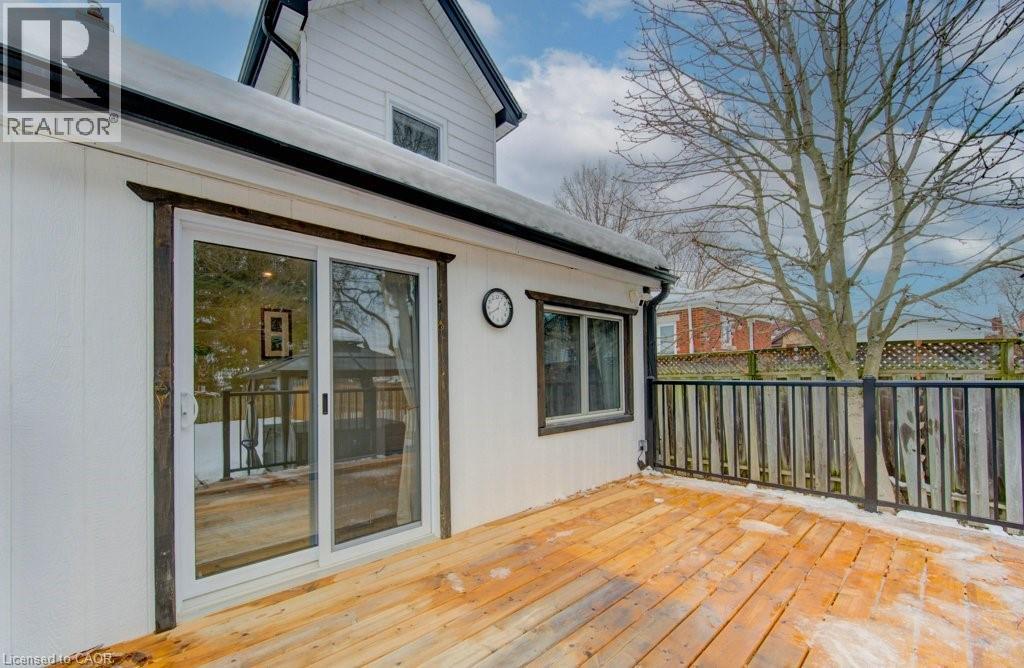 85 Chalmers Street N, Cambridge, ON - Outdoor With Deck Patio Veranda With Exterior