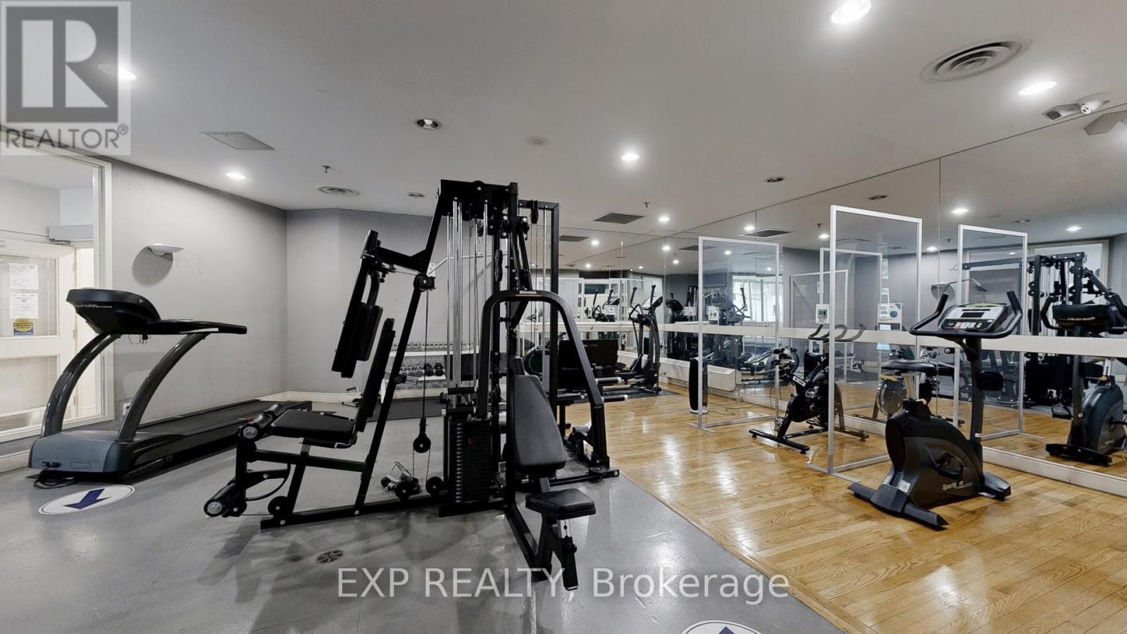 Ph09 - 115 Omni Drive, Toronto, ON - Indoor Photo Showing Gym Room