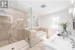 Luxurious Five-Piece Main Bathroom w/Double Sinks -