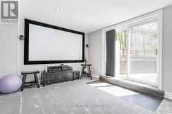 Walk-Up to the Backyard from the Theatre Room -