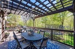 The Oversized Deck is Ideal for Entertaining -