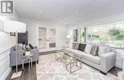 Living Room with an Expansive Picture Window -