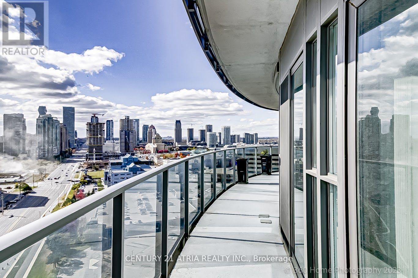 2203 - 60 Absolute Avenue, Mississauga, ON - Outdoor With Balcony With View