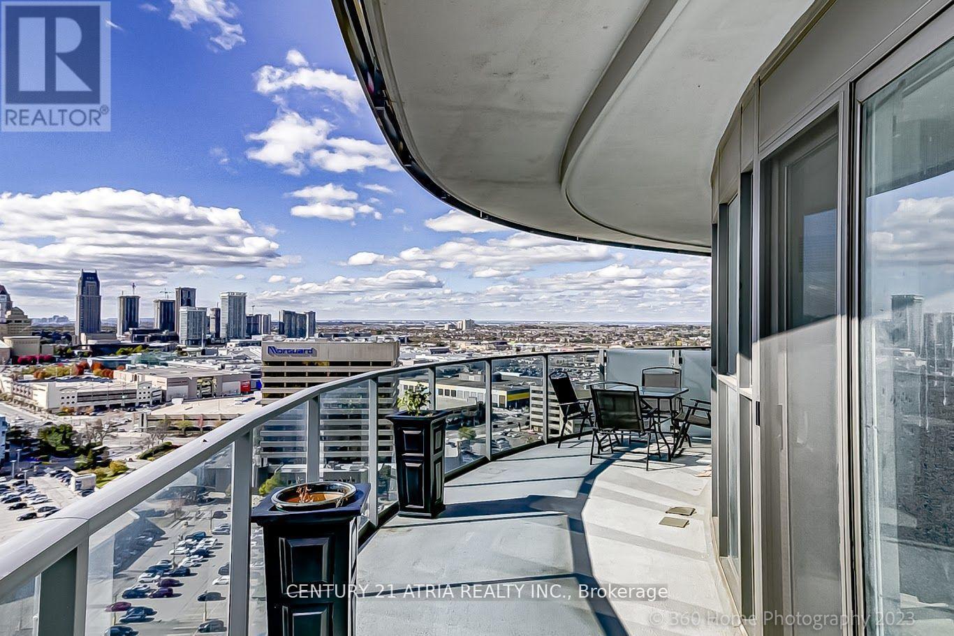 2203 - 60 Absolute Avenue, Mississauga, ON - Outdoor With Balcony With View