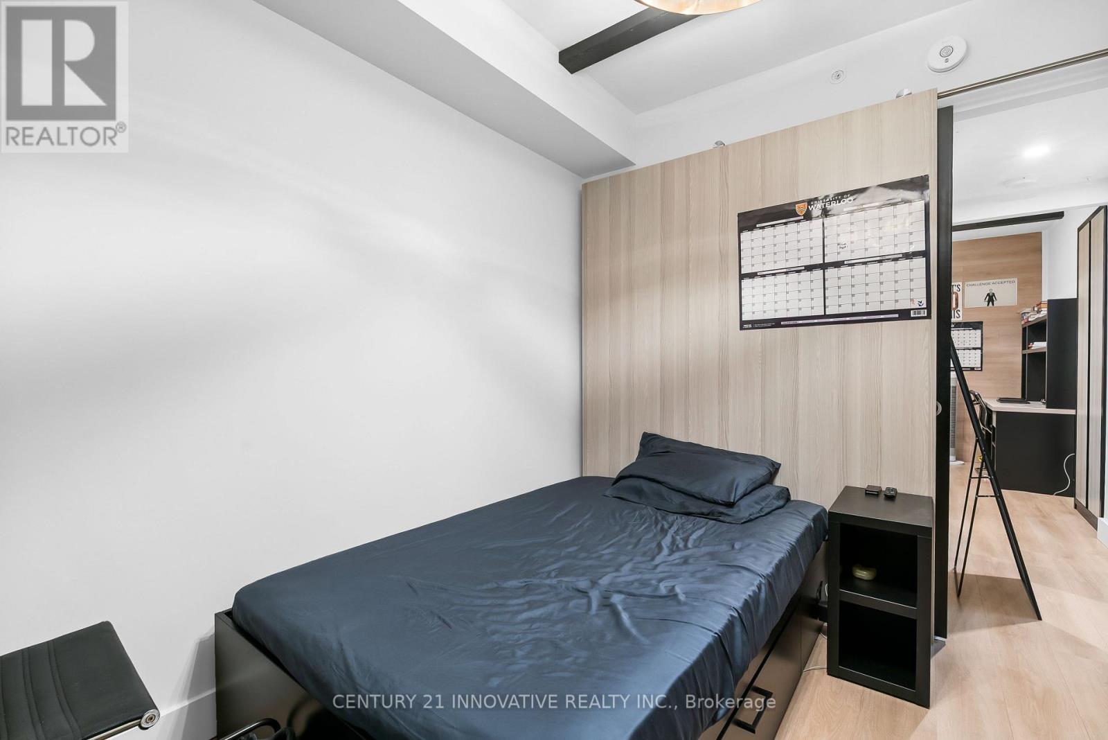 1208 - 145 Columbia Street W, Waterloo, ON - Indoor Photo Showing Bedroom