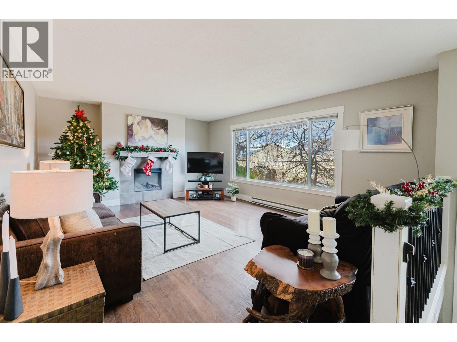 cozy living room with gorgeous view - 2126 Verde Vista Road, Kelowna, BC - Indoor Photo Showing Living Room