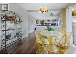 dining area looking at living room -