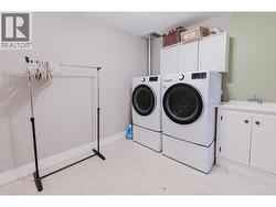 laundry - lower level -