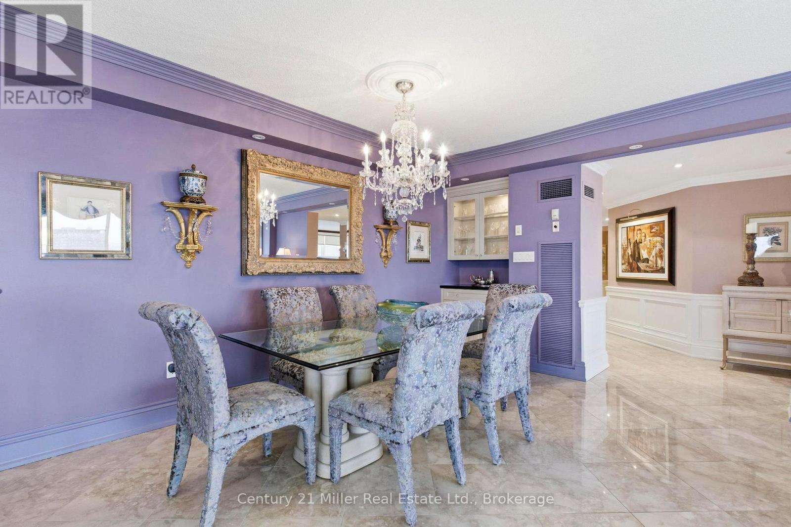 3606 - 2045 Lake Shore Boulevard W, Toronto (Mimico), ON - Indoor Photo Showing Dining Room