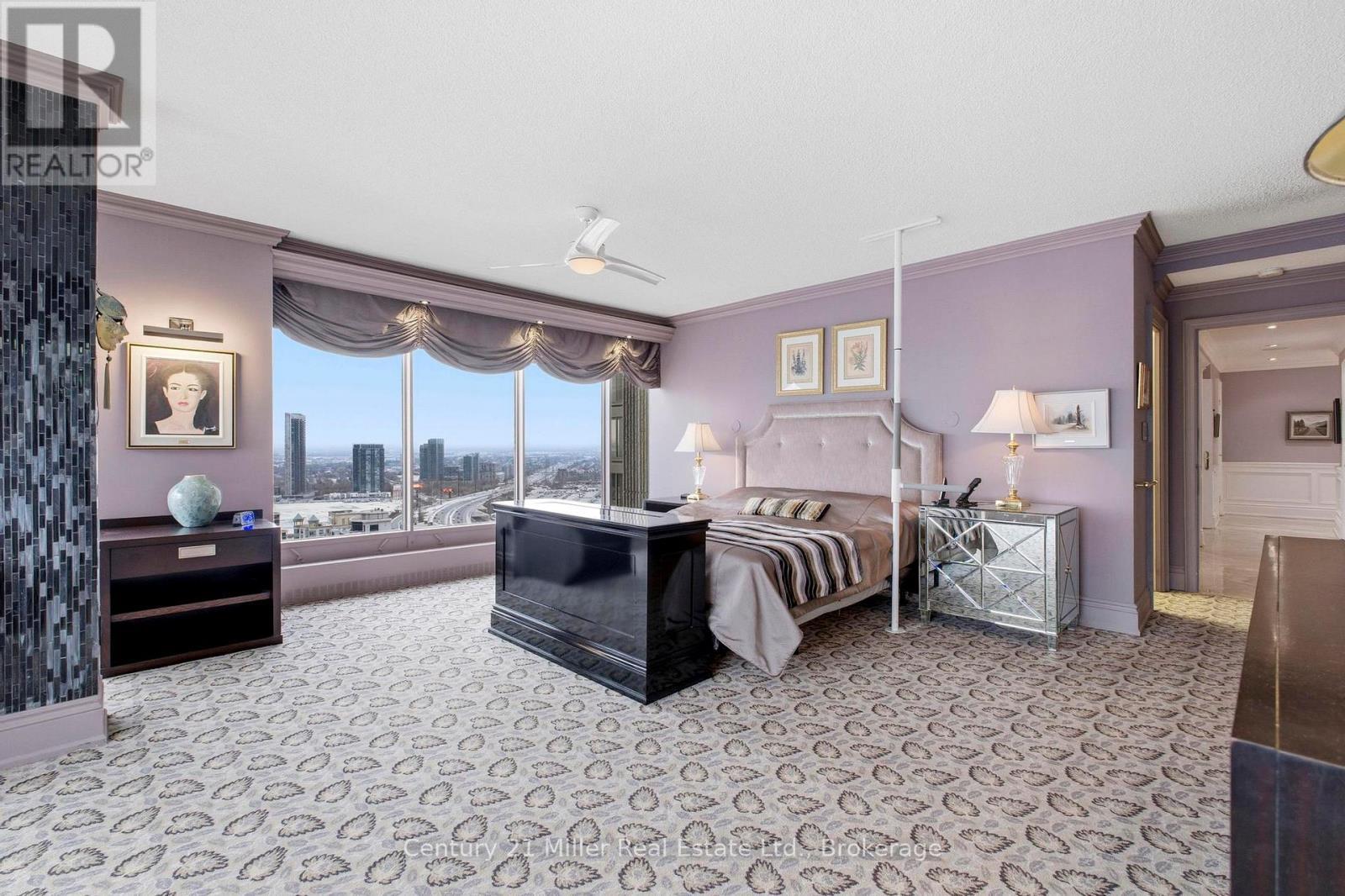 3606 - 2045 Lake Shore Boulevard W, Toronto (Mimico), ON - Indoor Photo Showing Bedroom