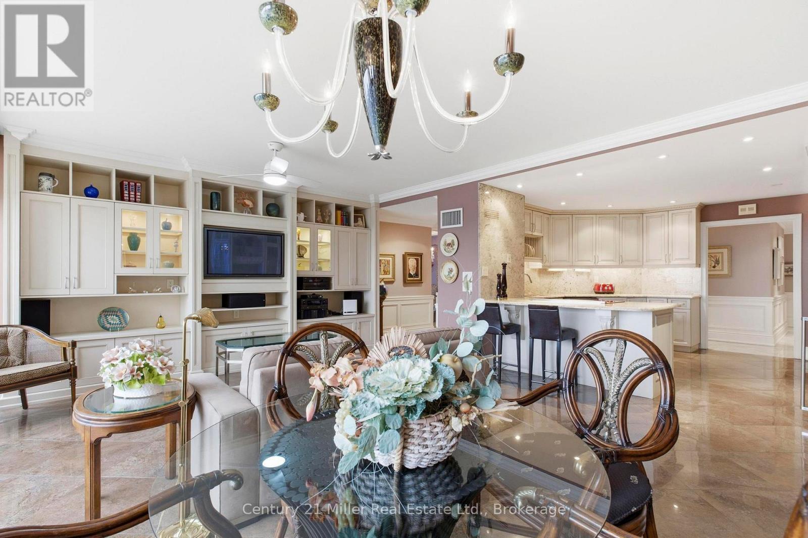 3606 - 2045 Lake Shore Boulevard W, Toronto (Mimico), ON - Indoor Photo Showing Dining Room