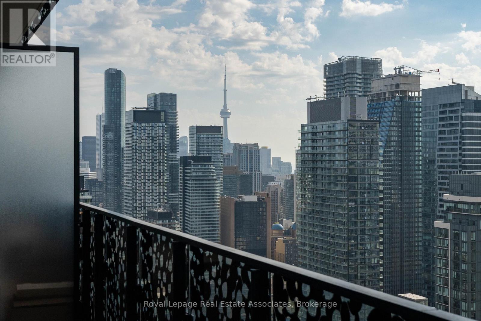 3908 - 55 Charles Street E, Toronto, ON - Outdoor With Balcony With View