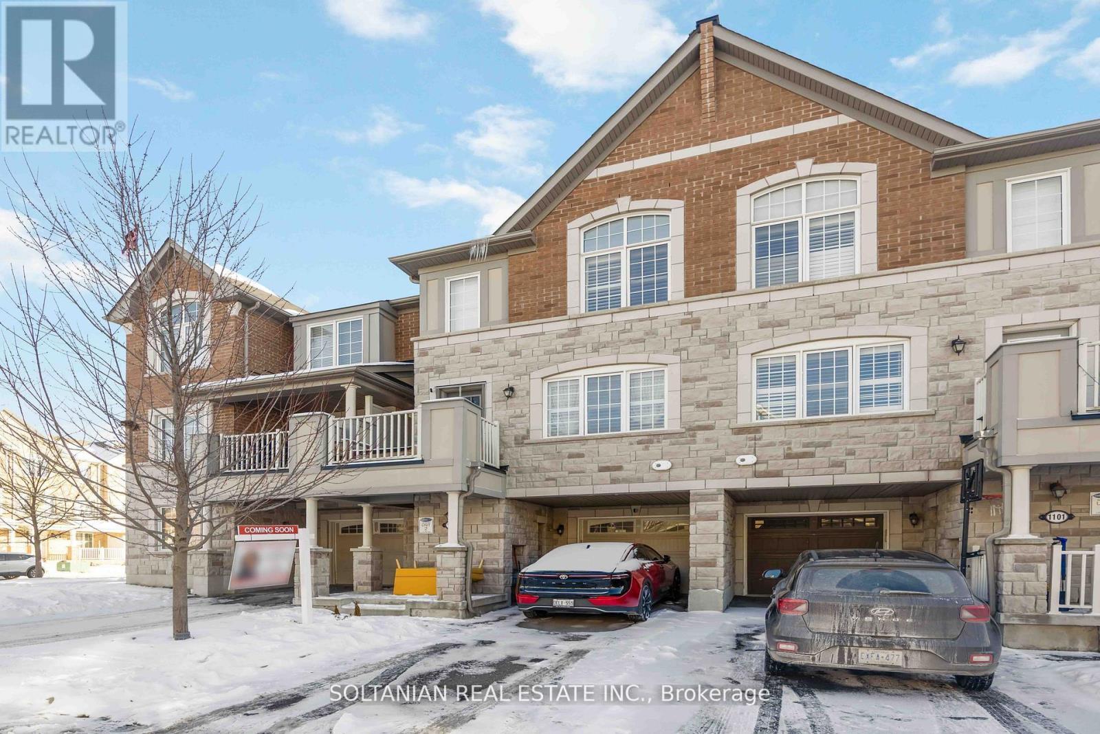 1103 Silk Street, Pickering, ON - Outdoor With Balcony With Facade