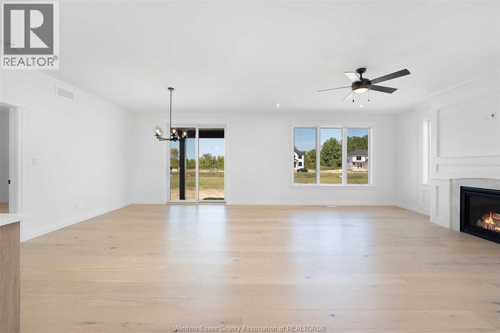 88 Graf Street, Harrow, ON - Indoor Photo Showing Living Room With Fireplace