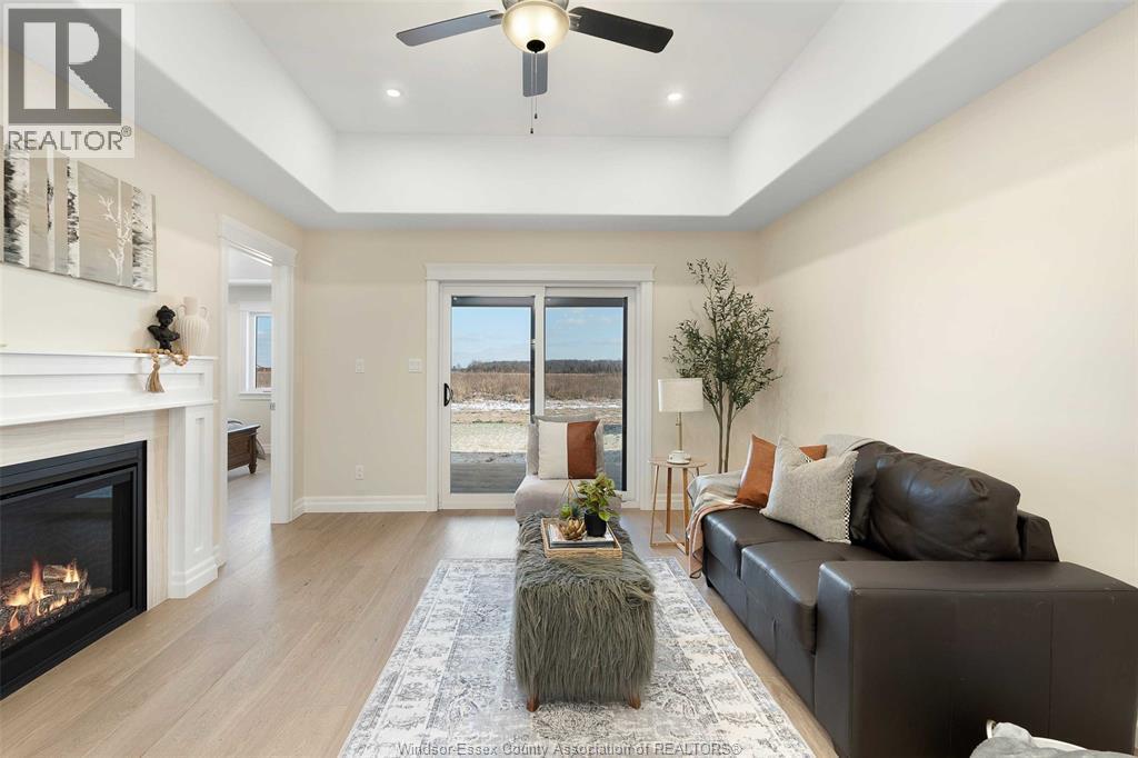 64 Jewel Street, Harrow, ON - Indoor Photo Showing Living Room With Fireplace