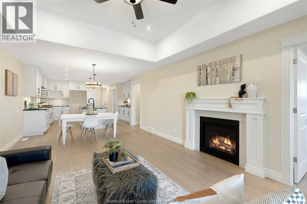64 Jewel Street, Harrow, ON - Indoor Photo Showing Living Room With Fireplace