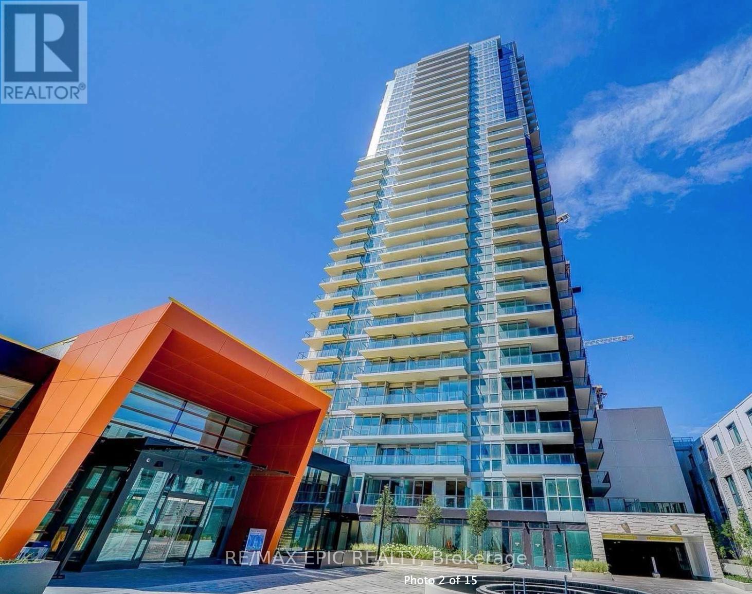 1815 - 85 Mcmahon Drive, Toronto, ON - Outdoor With Balcony With Facade