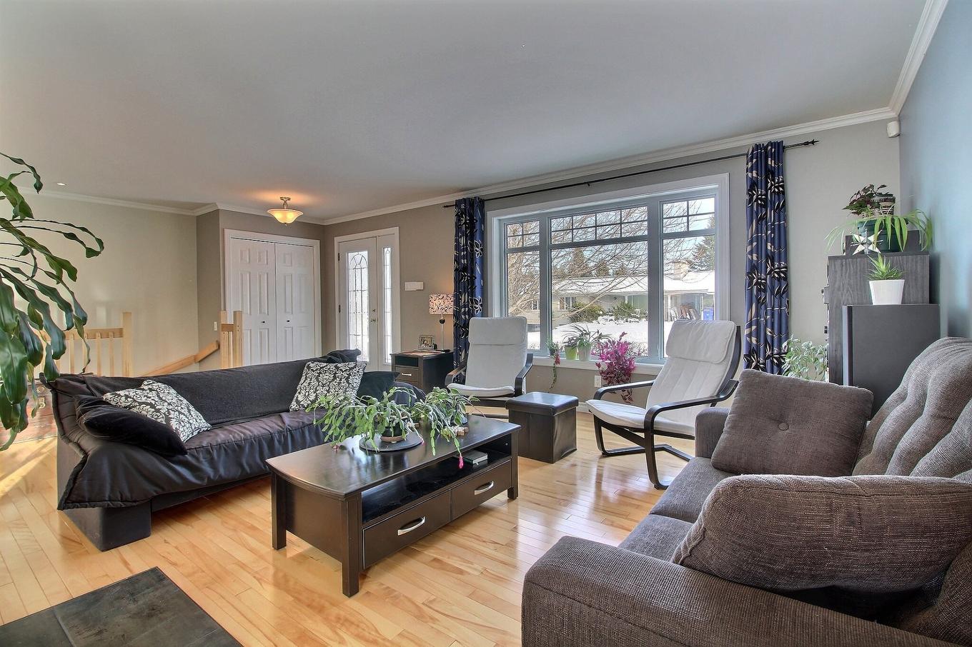 Living room - 1177 Rue Maisonneuve, Waterville, QC - Indoor Photo Showing Living Room