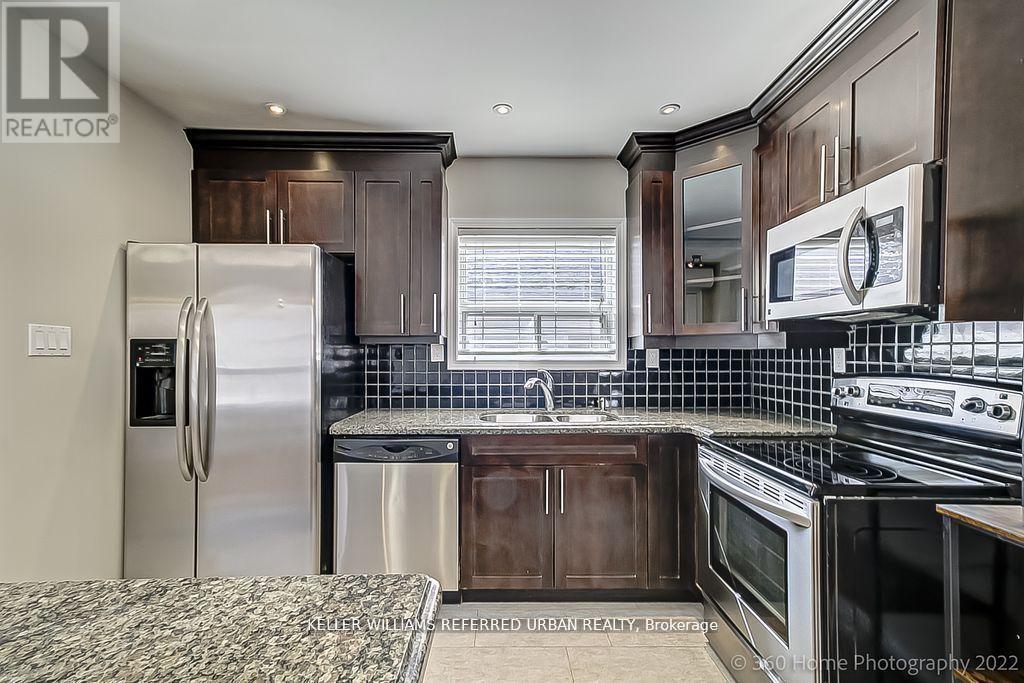 Main - 554 Caledonia Road, Toronto, ON - Indoor Photo Showing Kitchen With Double Sink