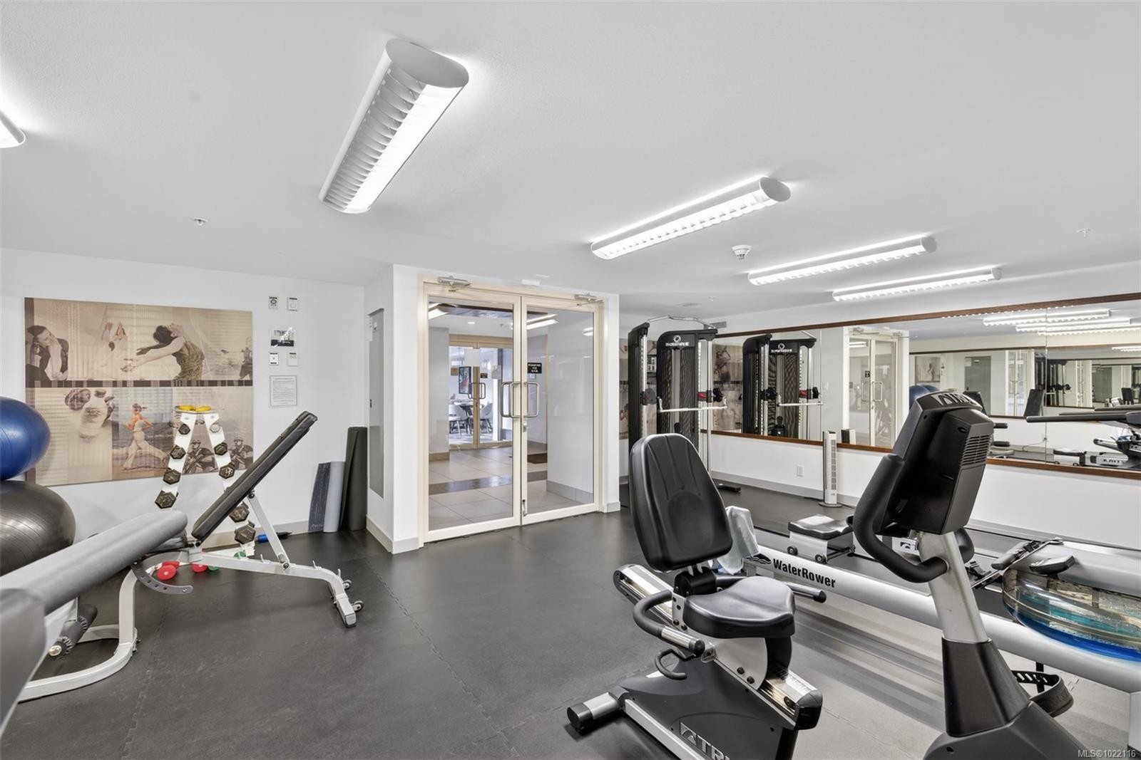 415-999 Burdett Ave, Victoria, BC - Indoor Photo Showing Gym Room