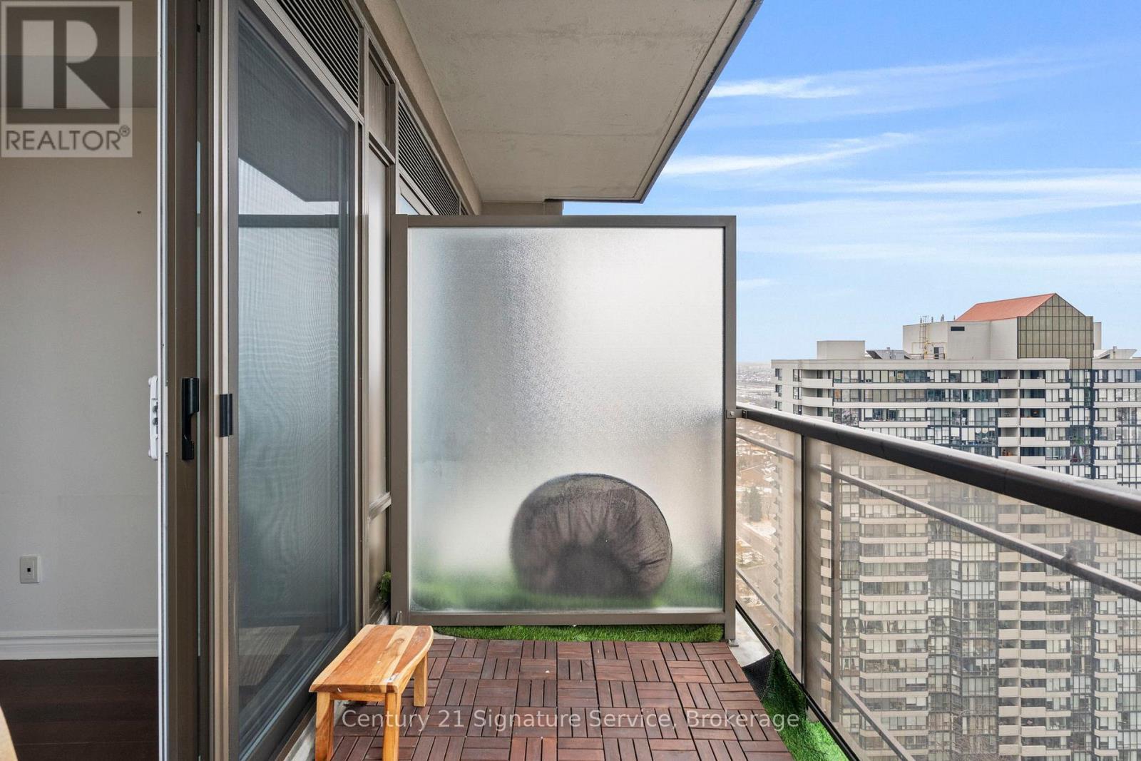 2001 - 385 Prince Of Wales Drive, Mississauga, ON - Outdoor With Balcony With Exterior