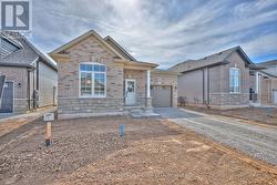 Front view of the property in the fall -