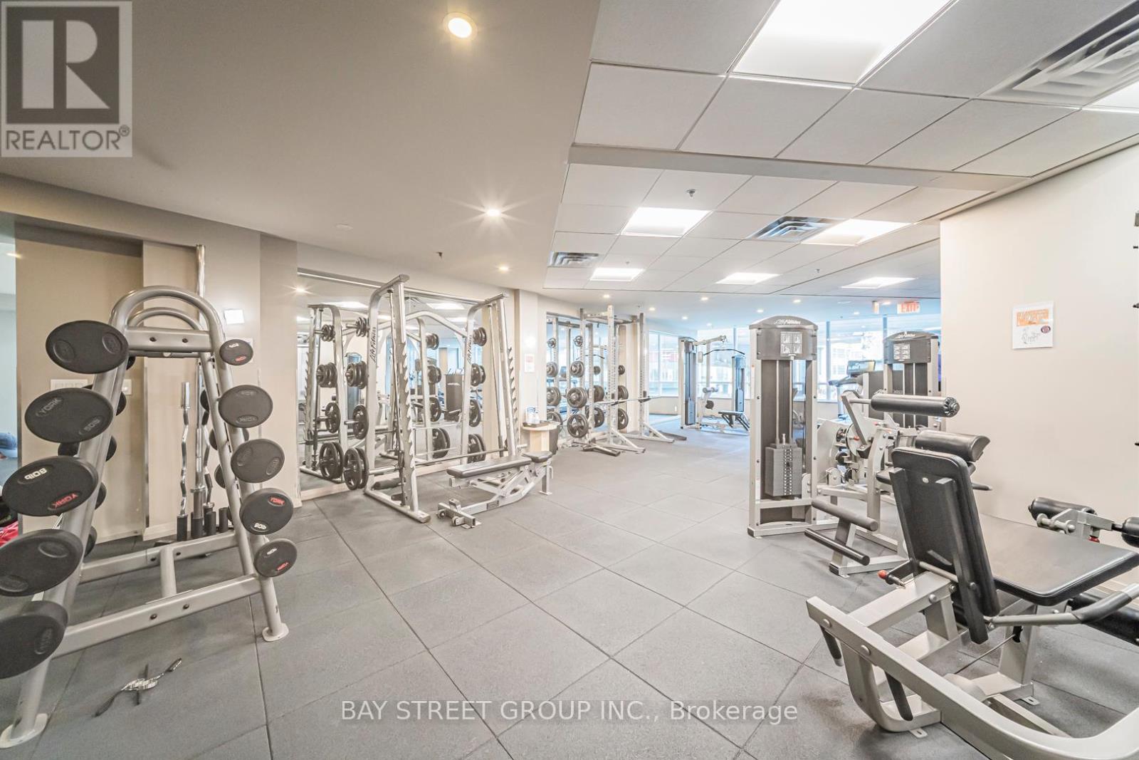 2704 - 33 Bay Street, Toronto, ON - Indoor Photo Showing Gym Room