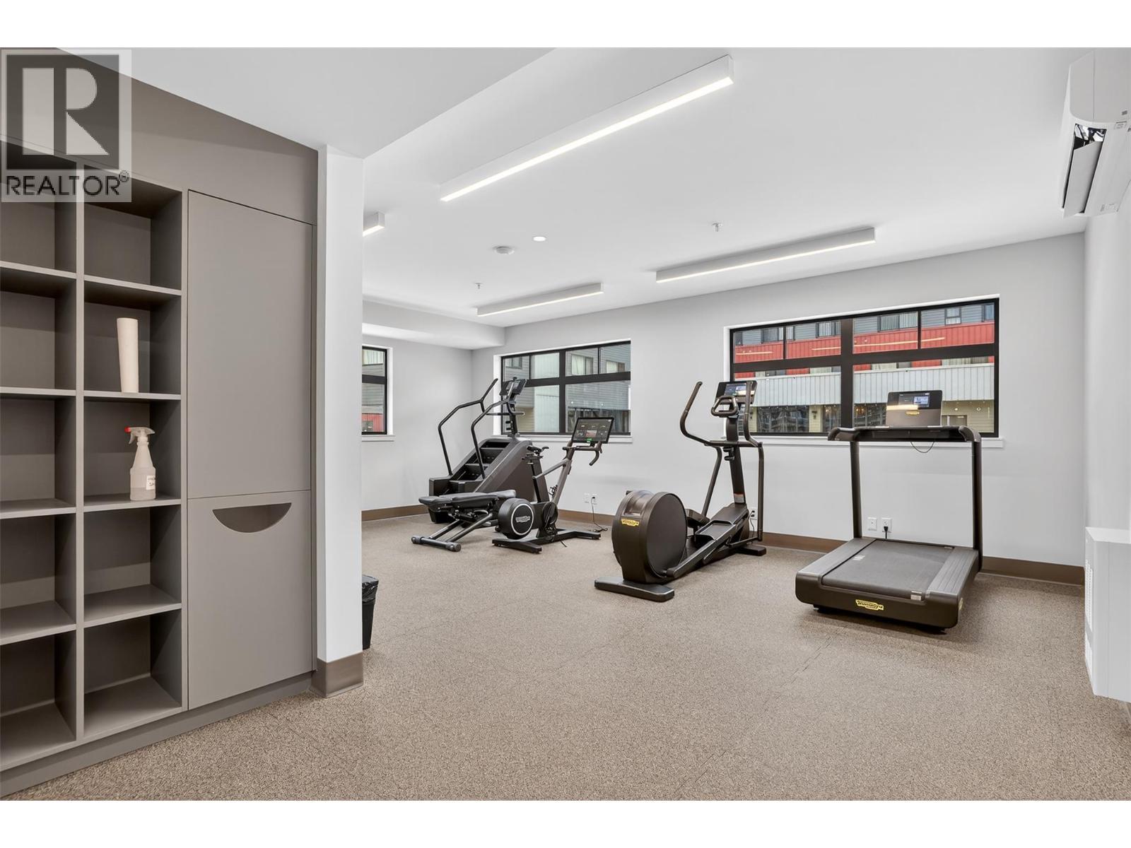 4280 Red Mountain Road Unit# 109, Rossland, BC - Indoor Photo Showing Gym Room