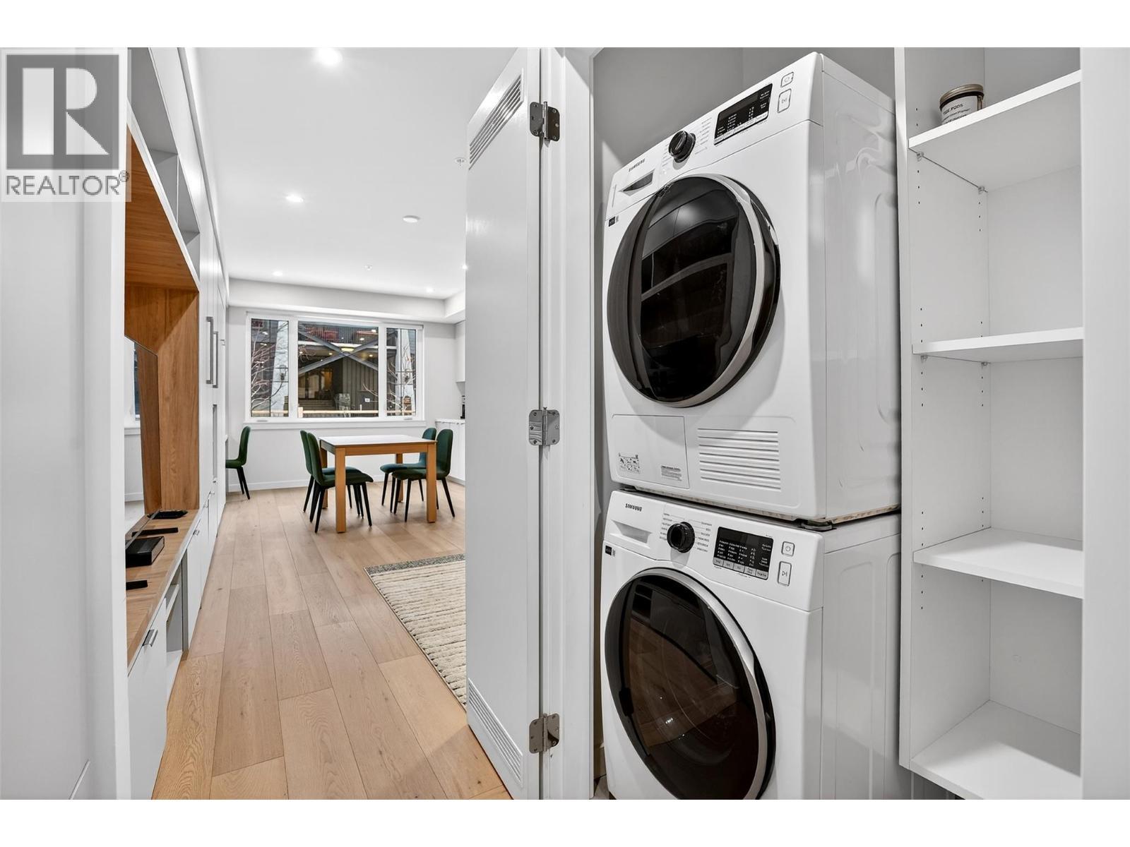 4280 Red Mountain Road Unit# 109, Rossland, BC - Indoor Photo Showing Laundry Room