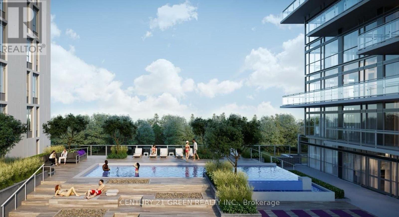 510 - 8020 Derry Road, Milton, ON - Outdoor With In Ground Pool