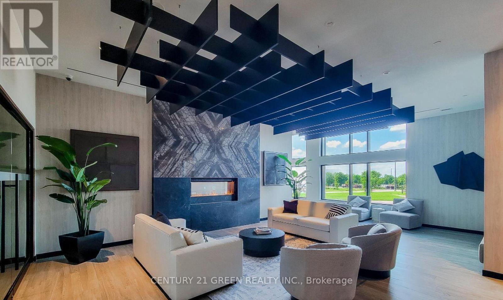510 - 8020 Derry Road, Milton, ON - Indoor Photo Showing Other Room With Fireplace