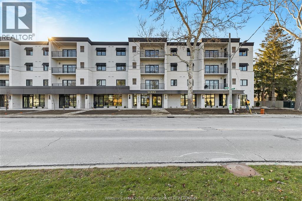 3817 Howard Avenue Unit# 313, Windsor, ON - Outdoor With Balcony With Facade
