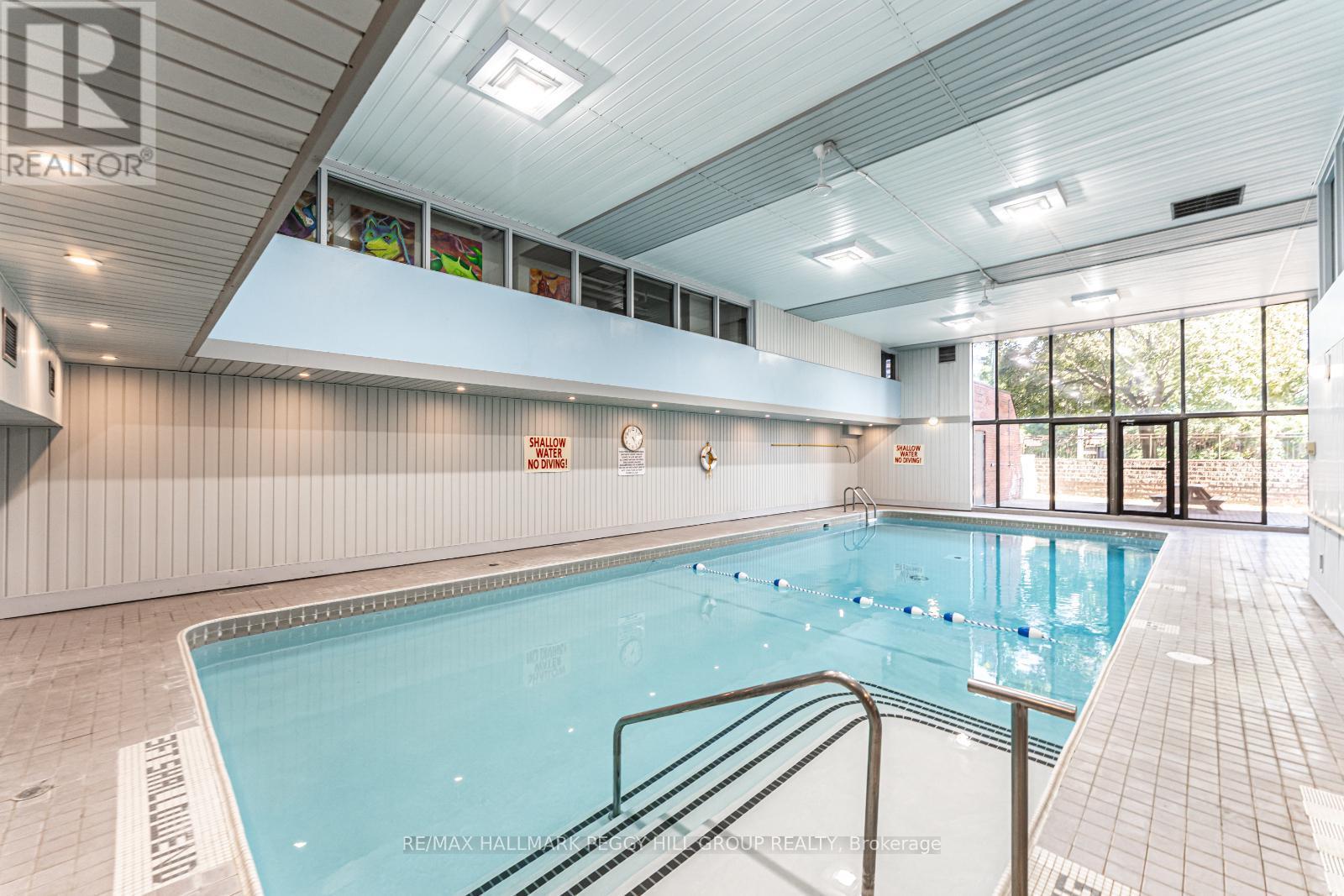 803 - 181 Collier Street, Barrie, ON - Indoor Photo Showing Other Room With In Ground Pool