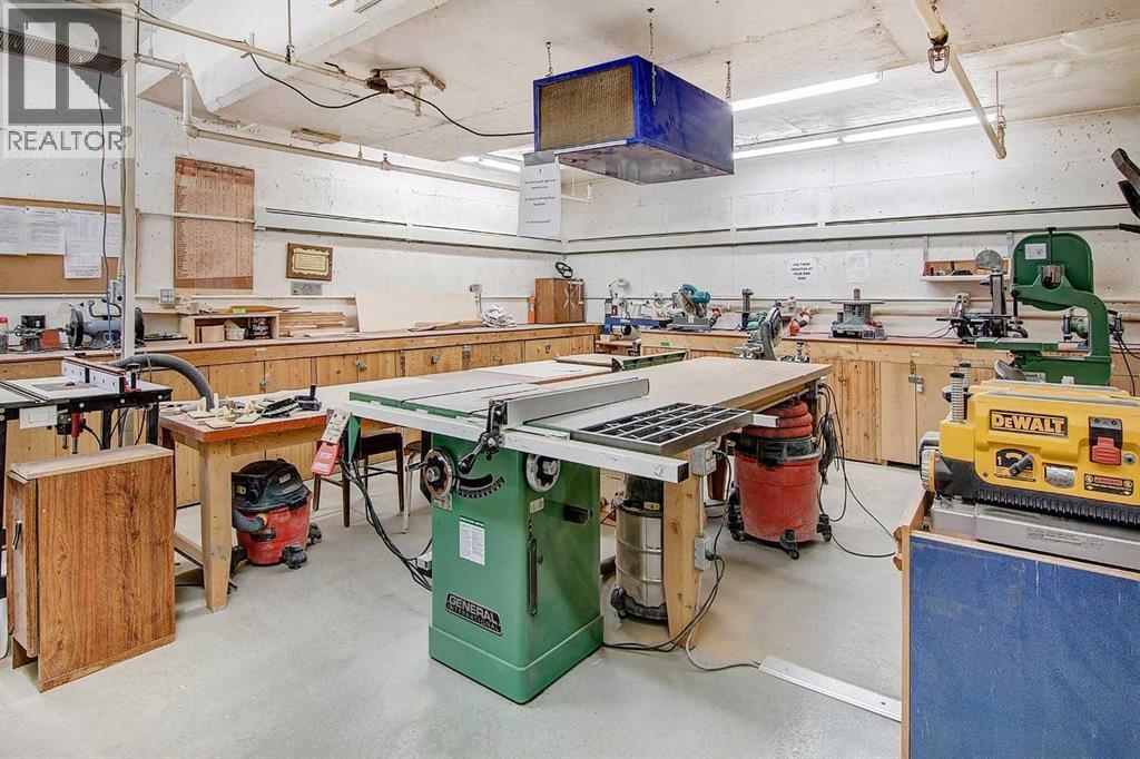 201, 223 Tuscany Springs Boulevard Nw, Calgary, AB - Indoor Photo Showing Garage