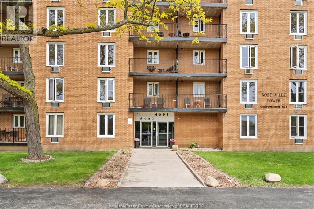 6550 Thornberry Unit# 6550, Windsor, ON - Outdoor With Balcony With Exterior