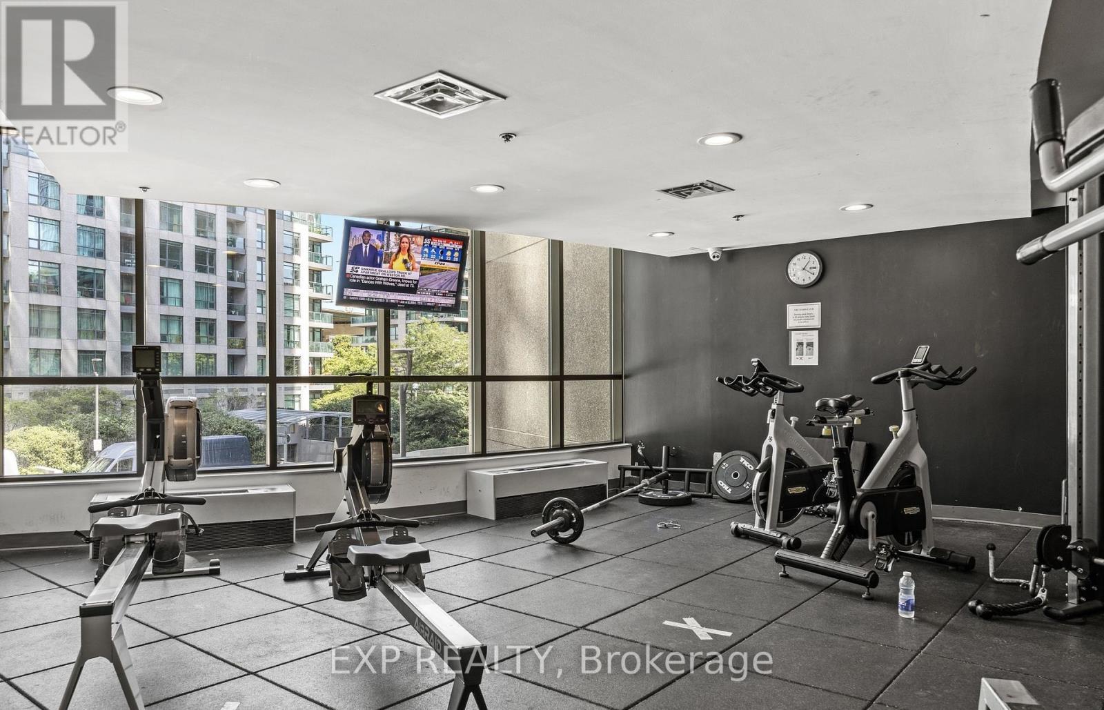 506 - 219 Fort York Boulevard, Toronto, ON - Indoor Photo Showing Gym Room