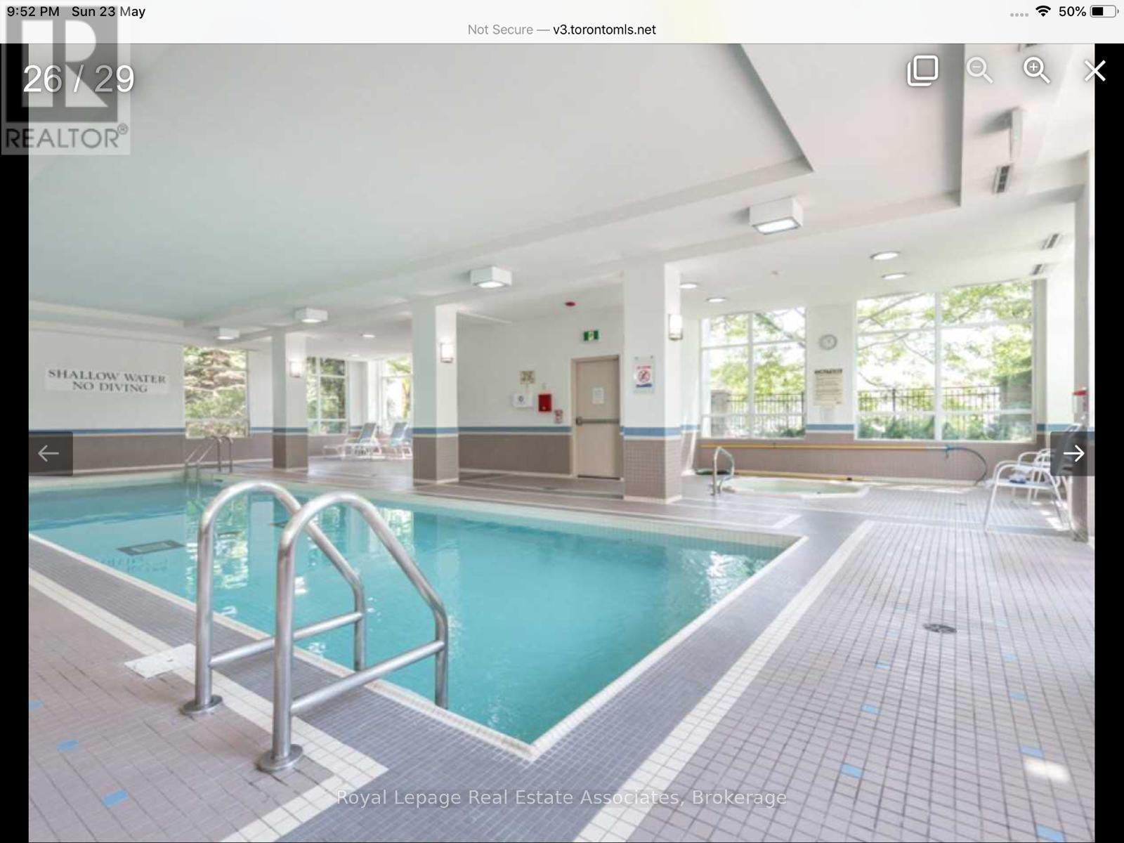 2510 - 3504 Hurontario Street, Mississauga, ON - Indoor Photo Showing Other Room With In Ground Pool