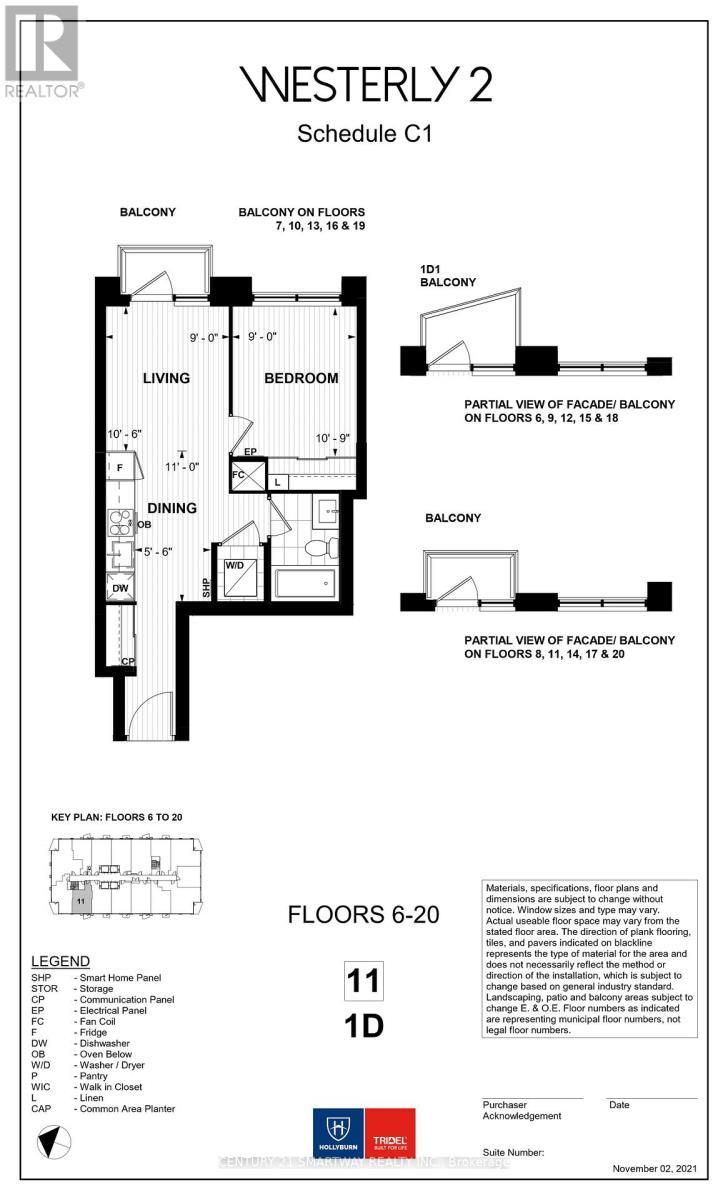 1111 - 60 Central Park Roadway, Toronto, ON - Other