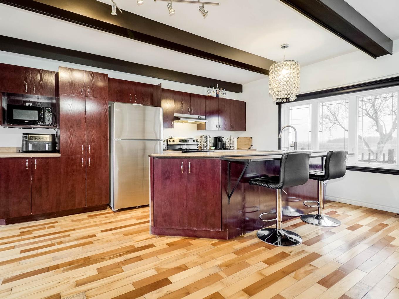 Kitchen - 31 Rg Du Quarante, Saint-Louis-De-Gonzague, QC - Indoor Photo Showing Kitchen