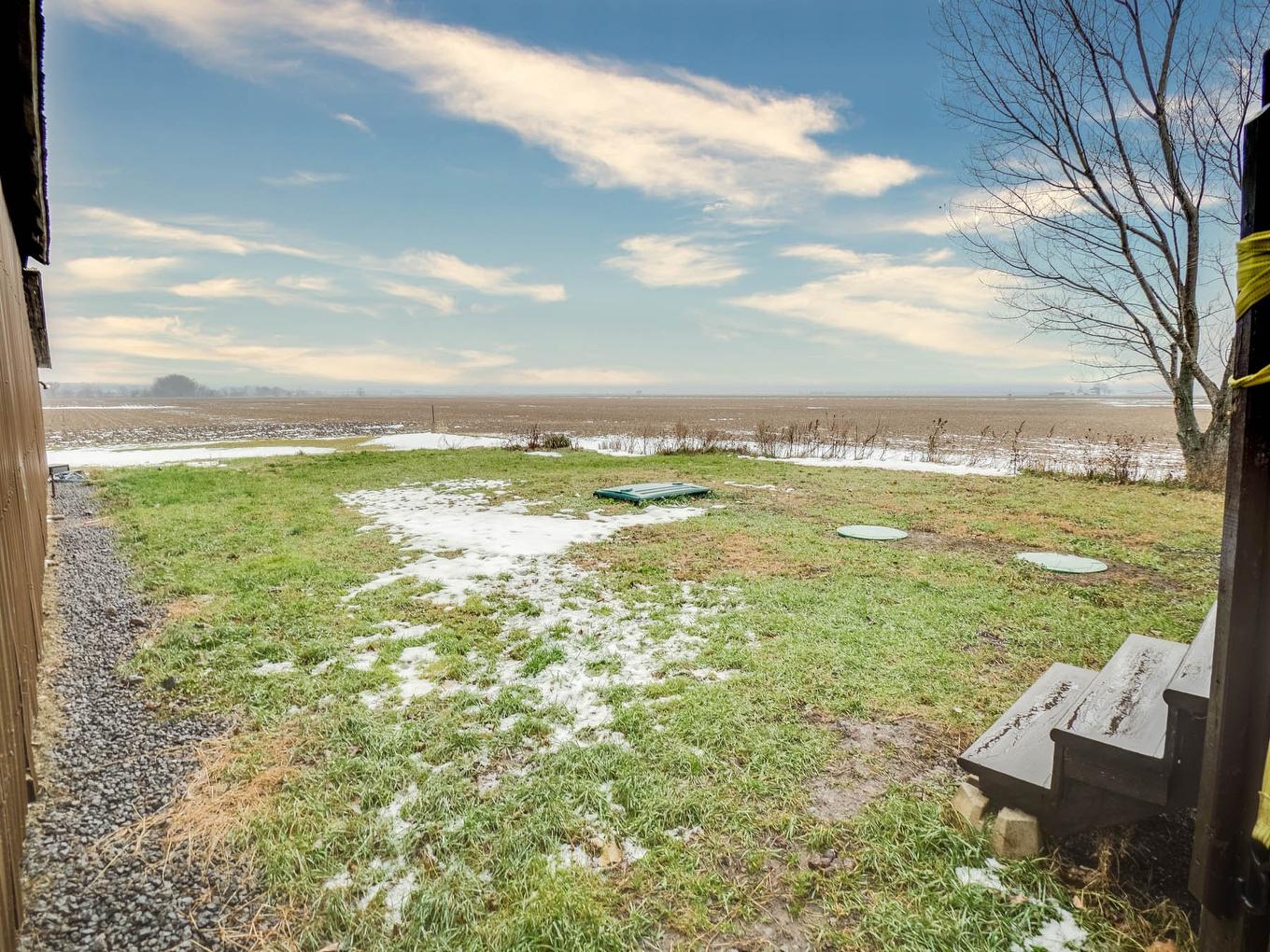 Backyard - 31 Rg Du Quarante, Saint-Louis-De-Gonzague, QC - Outdoor With View