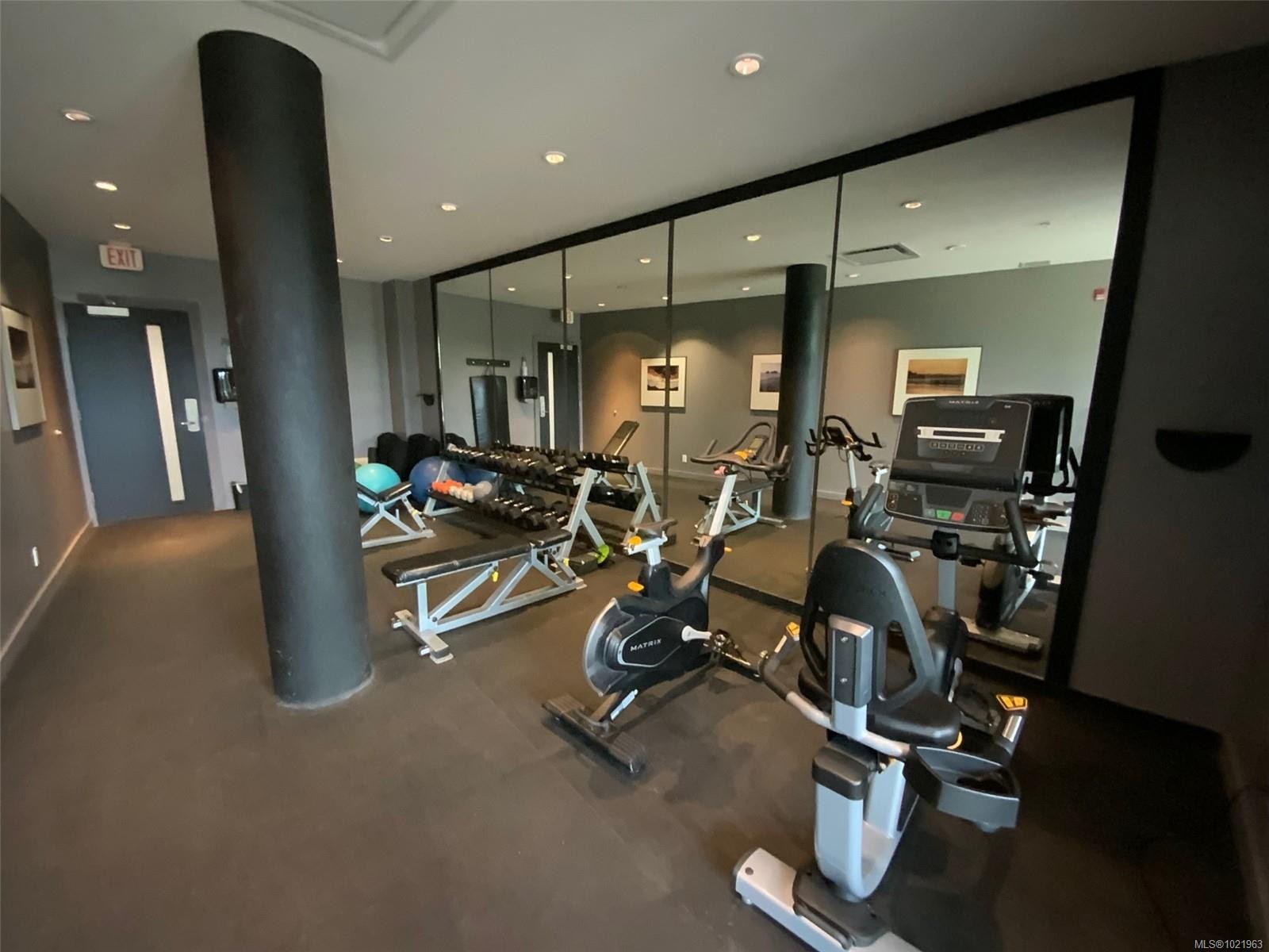 1202-596 Marine Dr, Ucluelet, BC - Indoor Photo Showing Gym Room