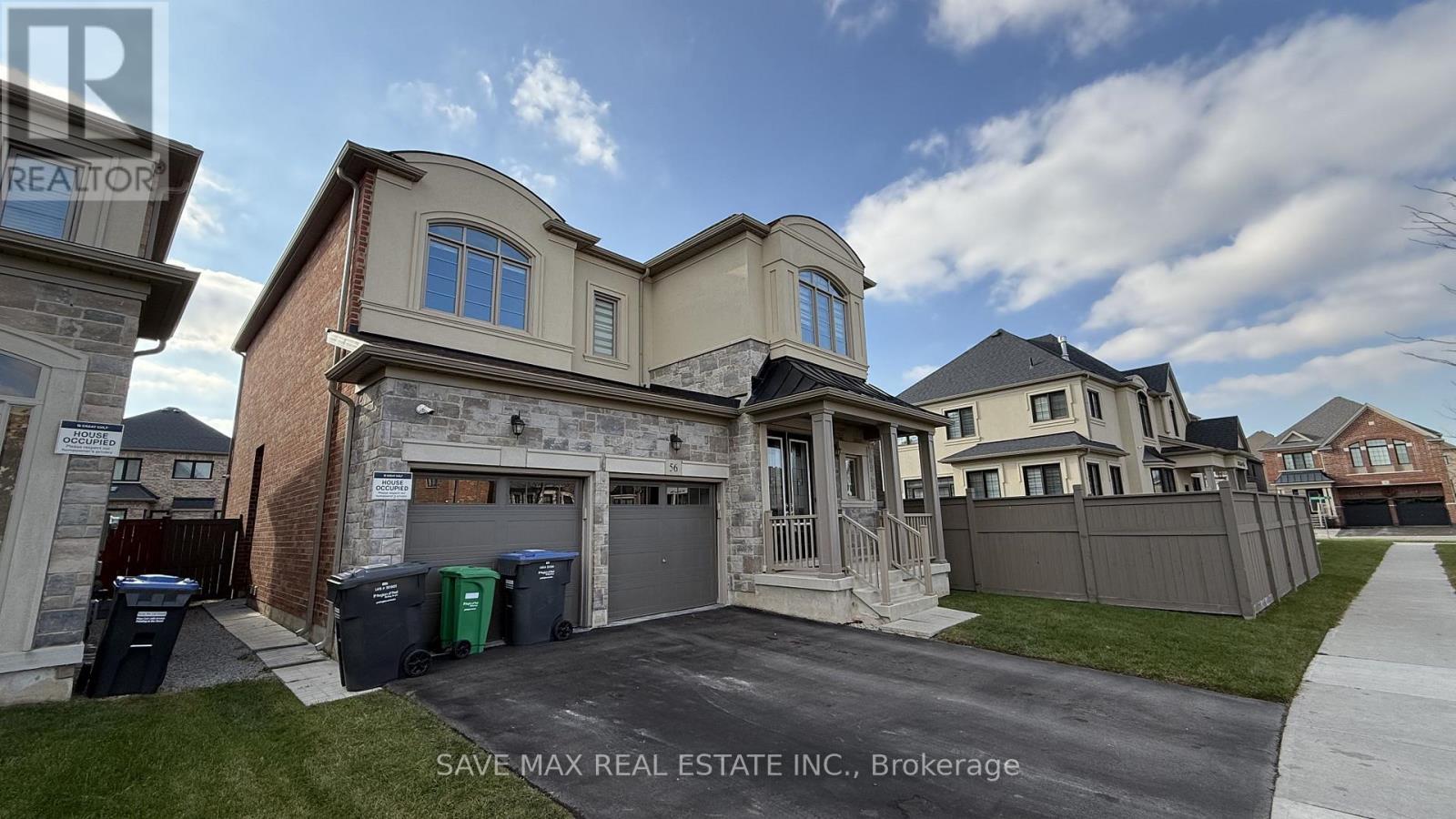 56 Lollard Way, Brampton, ON - Outdoor With Facade