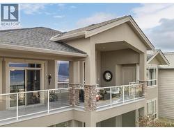 Covered outdoor entertainment area -