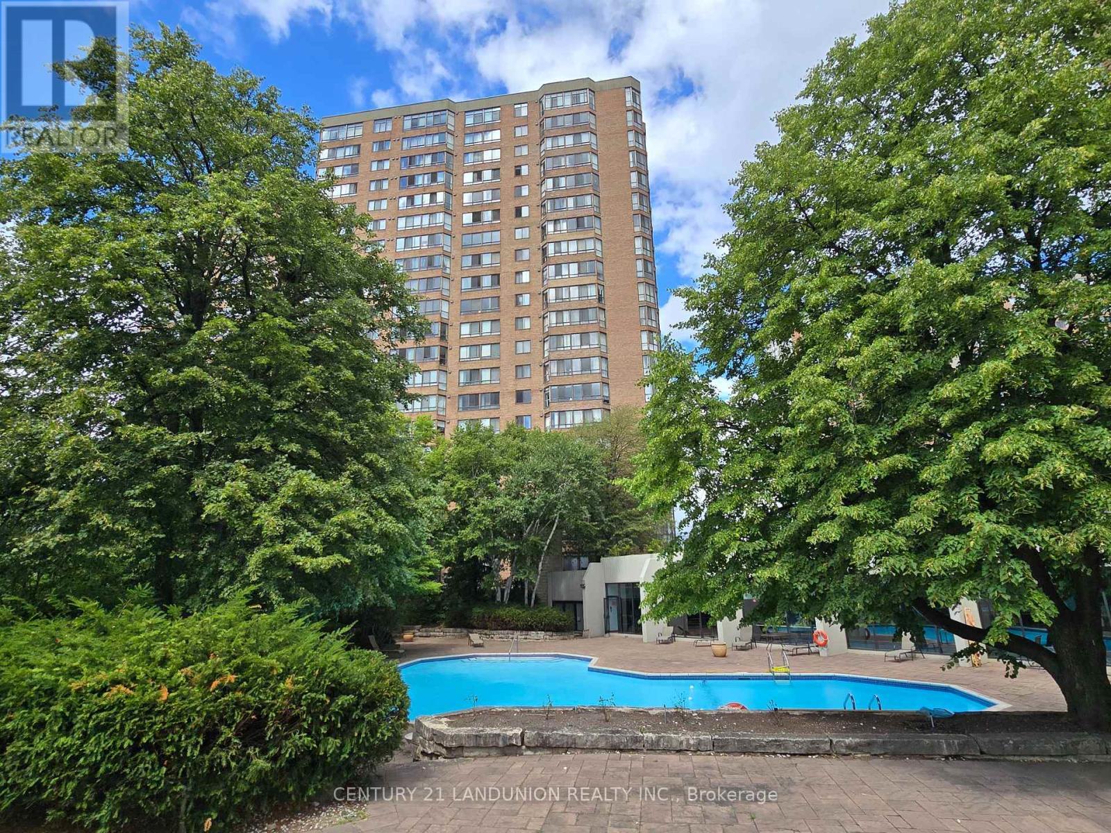 1209 - 55 Bamburgh Circle, Toronto, ON - Outdoor With In Ground Pool