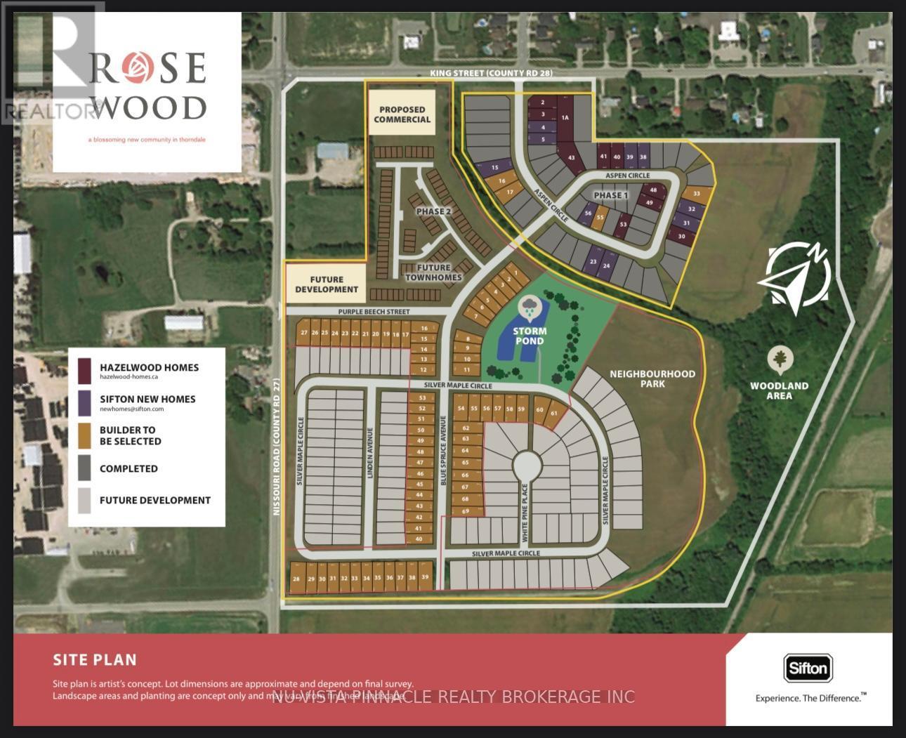 Site Plan - LOT 60 - Lot 60 Silver Maple Circle, Thames Centre (Thorndale), ON - Other