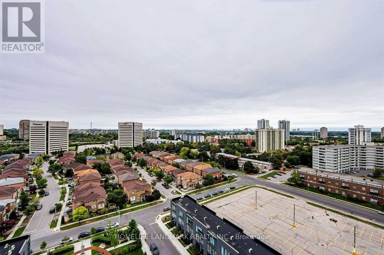 1506 - 2 Sonic Way, Toronto, ON - Outdoor With View