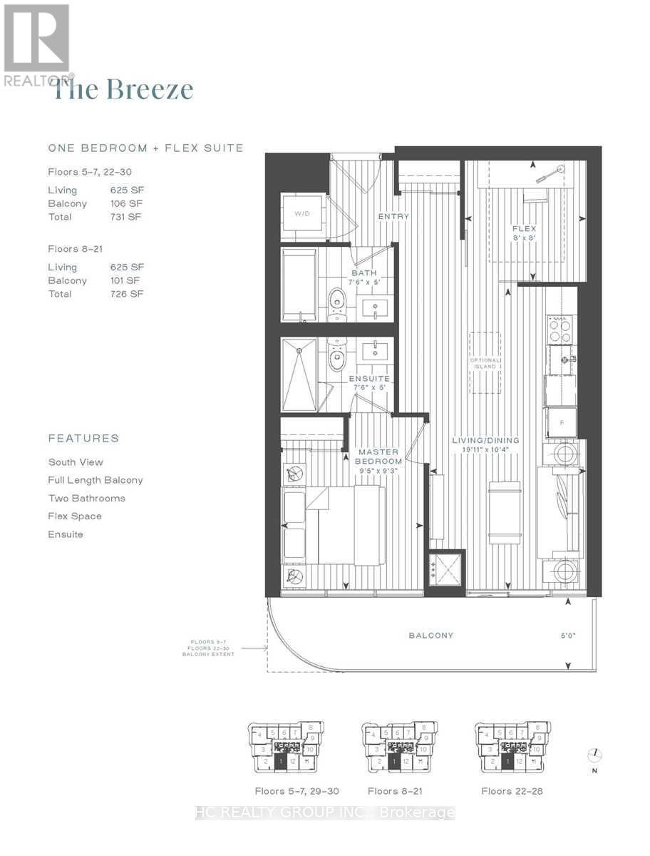 Floor Plan - 2701 - 15 Holmes Avenue, Toronto, ON - Other