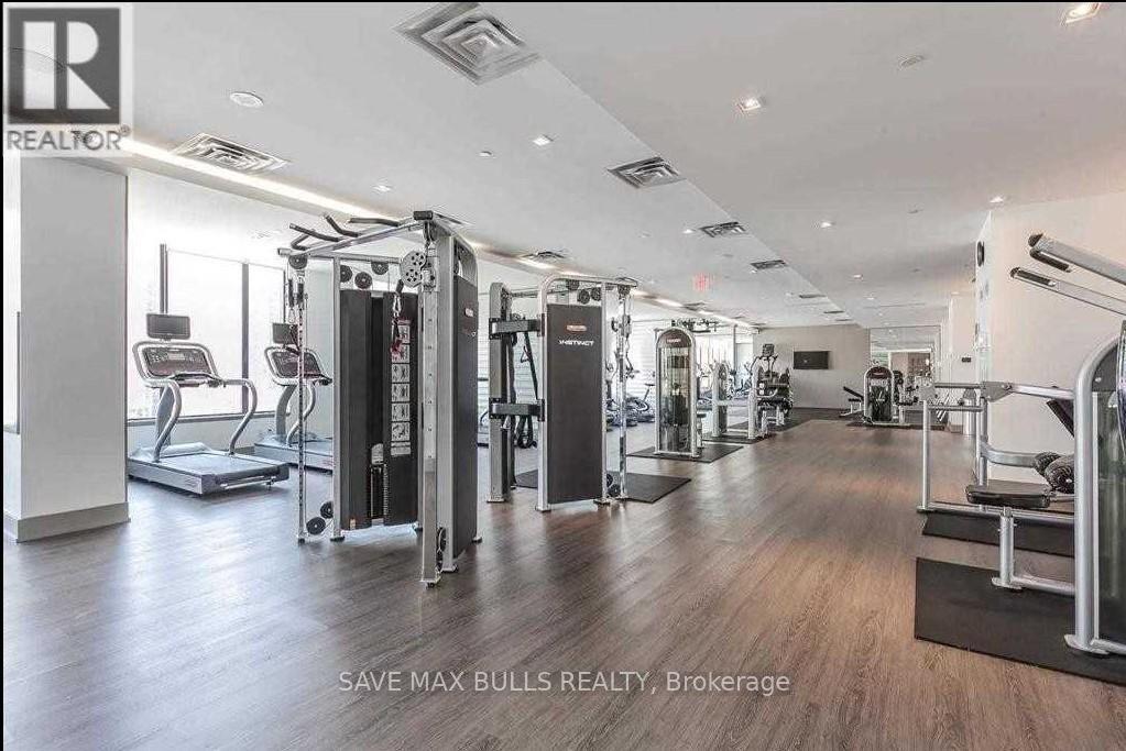 2011 - 4011 Brickstone Mews, Mississauga, ON - Indoor Photo Showing Gym Room